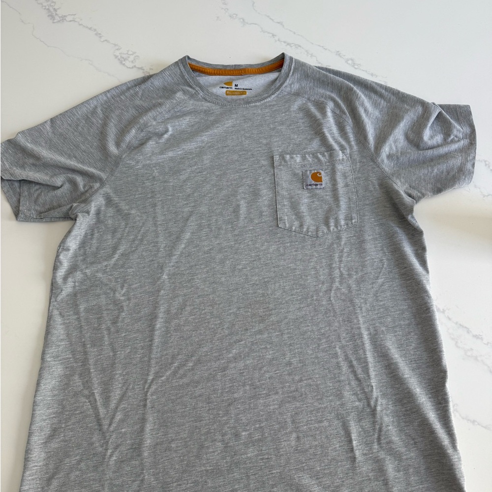Carhartt Men's Heather Gray Short Sleeve Tee